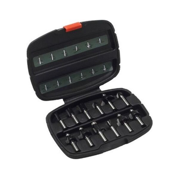 Bosch Bosch HM-Frezy zestaw (8mm) 12 sztuk