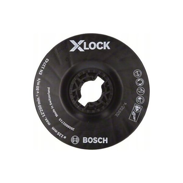 Bosch X-LOCK talerz oporowy 125 mm (2608601715)