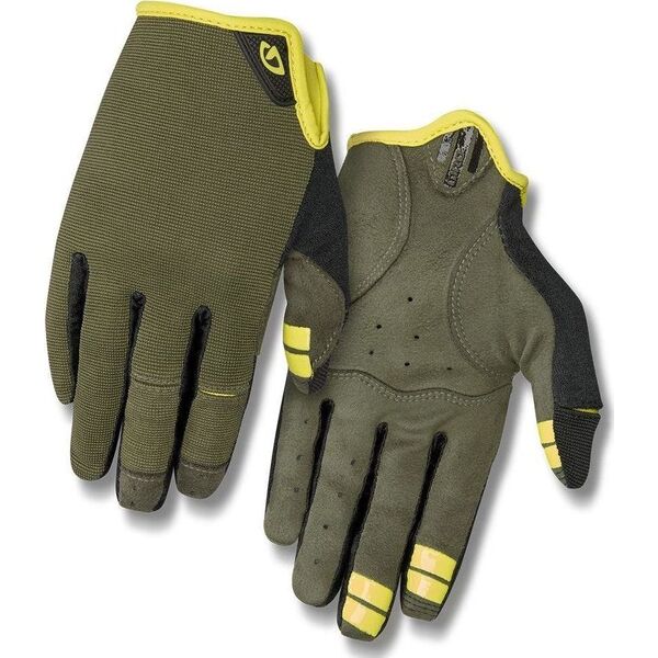 Giro Rękawiczki męskie GIRO DND długi palec olive roz. S (obwód dłoni 178-203 mm / dł. dłoni 175-180 mm) (NEW)