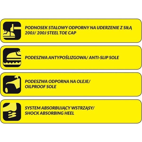Dedra półbuty bezpieczne M1 sport, rozmiar 47, kategoria SB SRC (BH9M1-47)