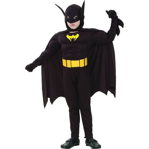 GoDan Kostium Batman z mięśniami 130-140 cm