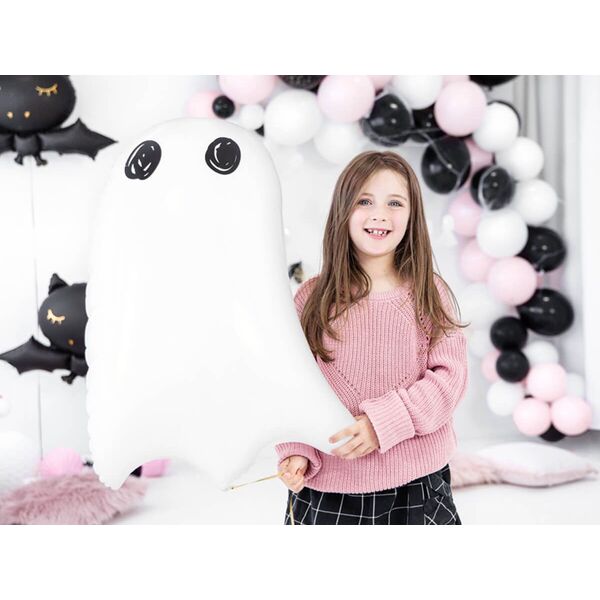 Party Deco Balon foliowy Duch na Halloween - 68 cm - 1 szt. uniwersalny