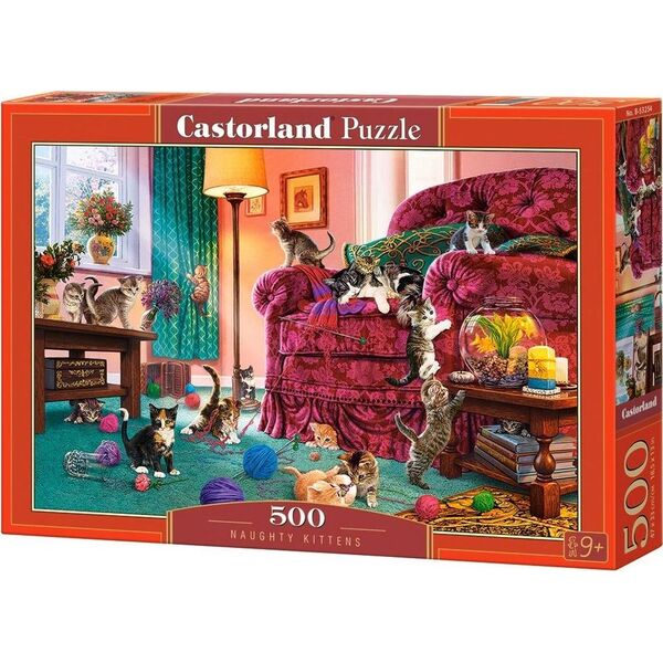 Castorland Puzzle 500 Naughty Kittens CASTOR