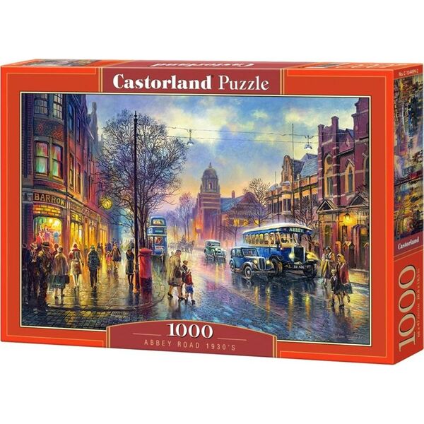 Castorland Puzzle 1000 Abbey Road 1930's CASTOR