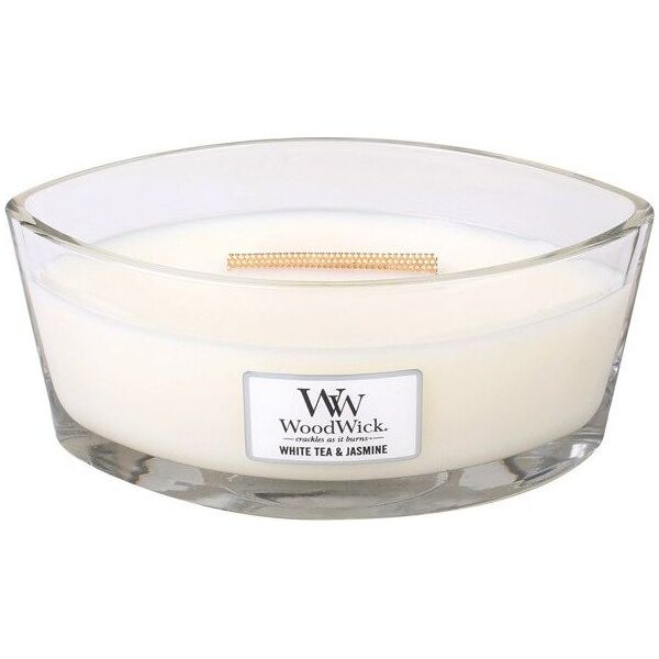 WoodWick świeca zapachowa White Tea & Jasmine Elipsa 453,6g (76062E)
