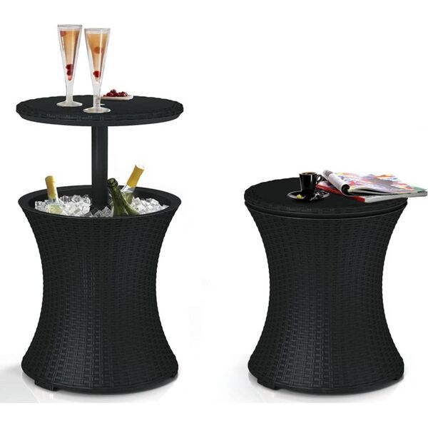Keter Keter Cool Bar Rattan antracytowy
