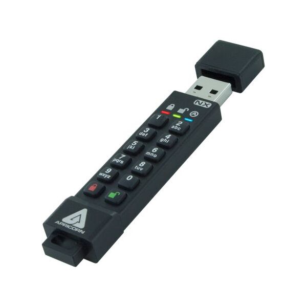 Pendrive Apricorn Aegis Secure Key 3NX, 64 GB  (ASK3-NX-64GB)