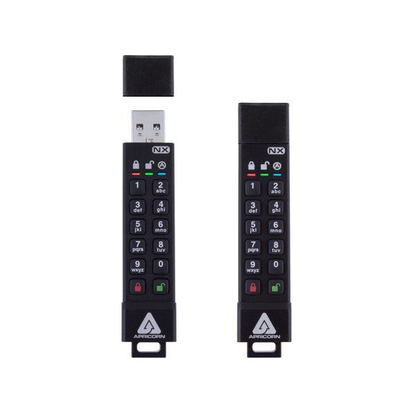 Pendrive Apricorn Aegis Secure Key 3NX, 128 GB  (ASK3-NX-128GB)