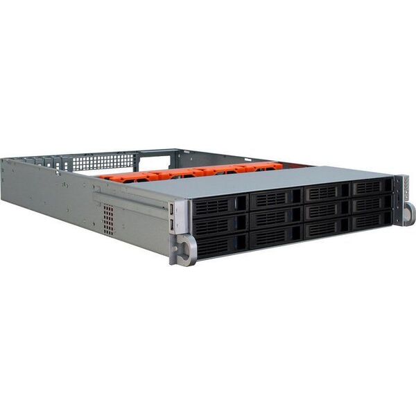 Obudowa serwerowa Inter-Tech 2U 2412 ATX - Storage