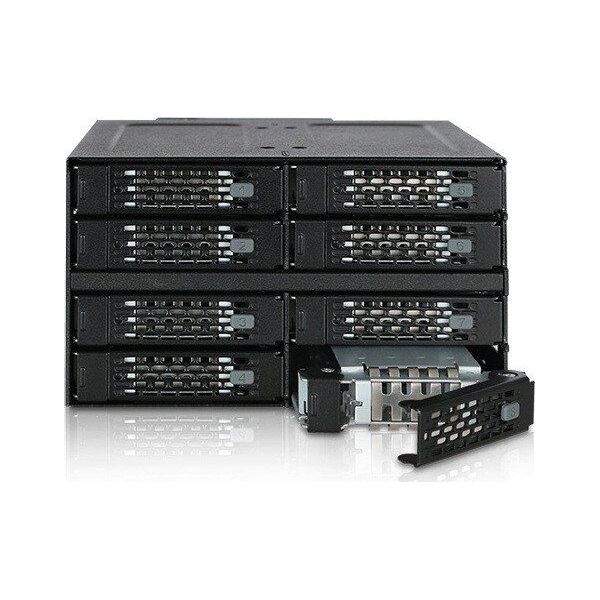 Kieszeń Icy Dock 8x 2.5" SATA/SAS - Mini-SAS ToughArmor (MB998IP-B)