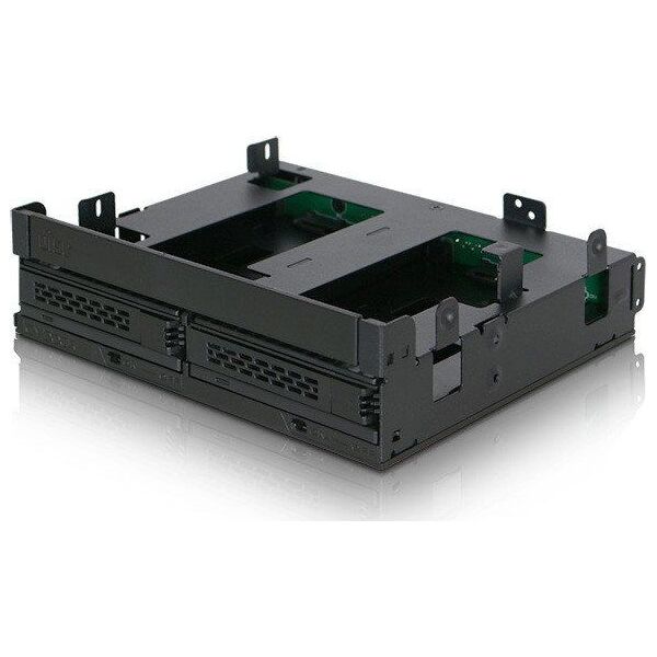 Kieszeń Icy Dock 2x 2.5" SAS/SATA + Slim ODD 5.25" Slot ExpressCage (MB732SPO-B)