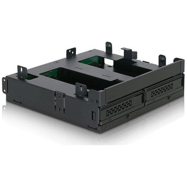 Kieszeń Icy Dock 2x 2.5" SAS/SATA + Slim ODD 5.25" Slot ExpressCage (MB732SPO-B)