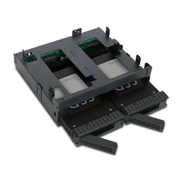 Kieszeń Icy Dock 2x 2.5" SAS/SATA + Slim ODD 5.25" Slot ExpressCage (MB732SPO-B)