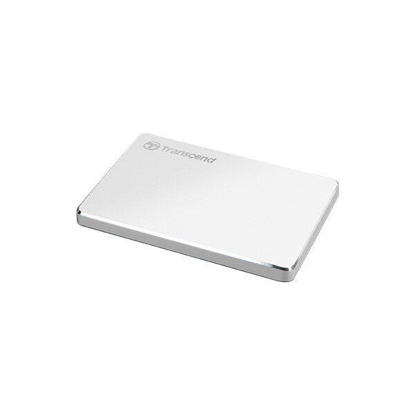 Dysk zewnętrzny HDD Transcend 25C3S 1TB Srebrny (TS1TSJ25C3S)