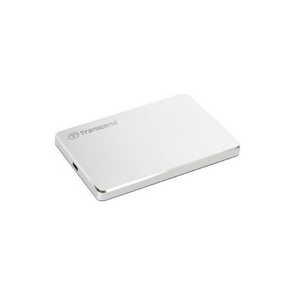 Dysk zewnętrzny HDD Transcend 25C3S 1TB Srebrny (TS1TSJ25C3S)