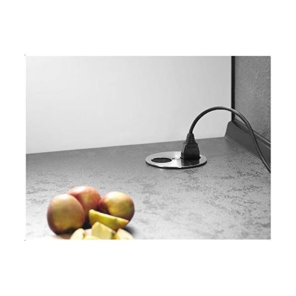 Listwa zasilająca Bachmann Bachmann TWIST 1x CEE7 / 3 + USB stainless steel