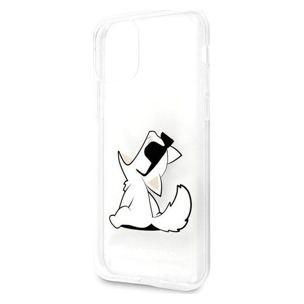 Karl Lagerfeld Karl Lagerfeld KLHCN61CFNRC iPhone 11 hardcase transparent Choupette Fun