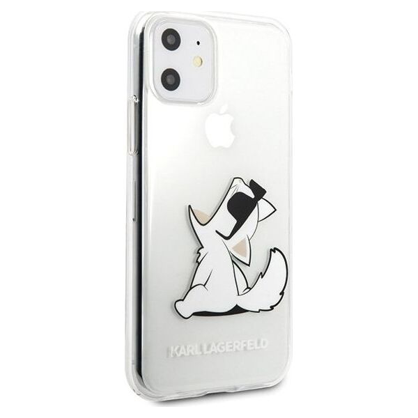 Karl Lagerfeld Karl Lagerfeld KLHCN61CFNRC iPhone 11 hardcase transparent Choupette Fun