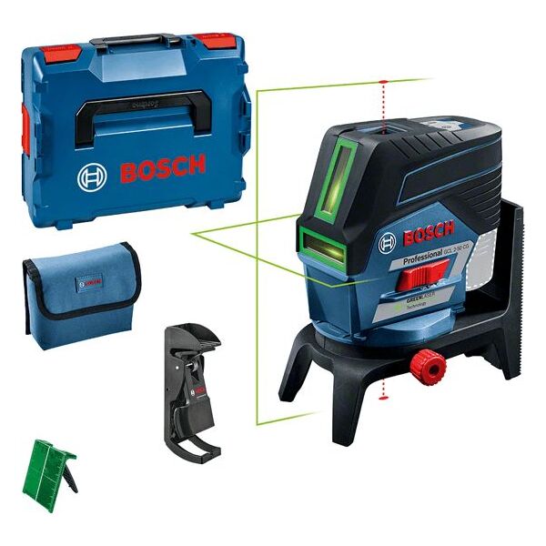 Bosch Laser krzyżowy GCL 2-50 CG zielony 20 m