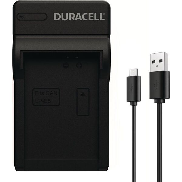 Ładowarka do aparatu Duracell Duracell Charger with USB Cable for DR9925/LP-E5