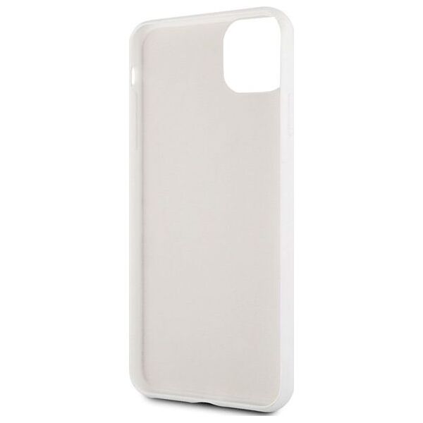 Guess Guess iPhone 11 Pro Max GUHCN65HYMAWH biały hard case Marble