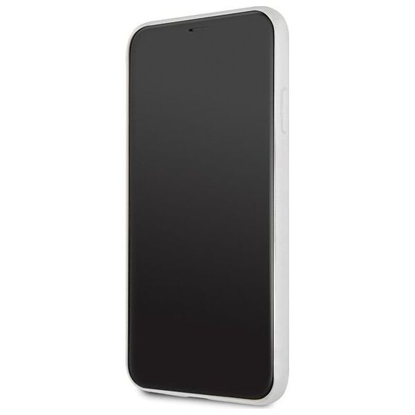 Guess Guess iPhone 11 Pro Max GUHCN65HYMAWH biały hard case Marble