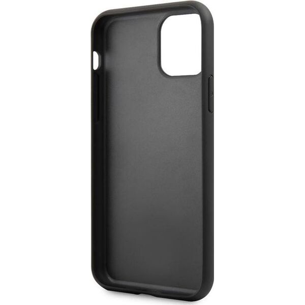 Karl Lagerfeld Karl Lagerfeld iPhone 11 Pro KLHCN58DLKSRE czerwony hard case Signature Glitter