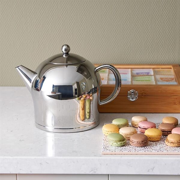 Bredemeijer Termos dzbankowy Teapot Minuet 2 l Srebrny