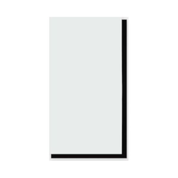 Orangemonkie Tkanina tła F3BD 60 x 110 cm bawełna czarno-biała