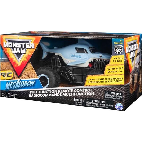 Spin Master Monster Jam 1:24 na radio Megalodon