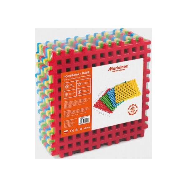 Marioinex Klocki konstrukcyjne Waffle Podstawa 8