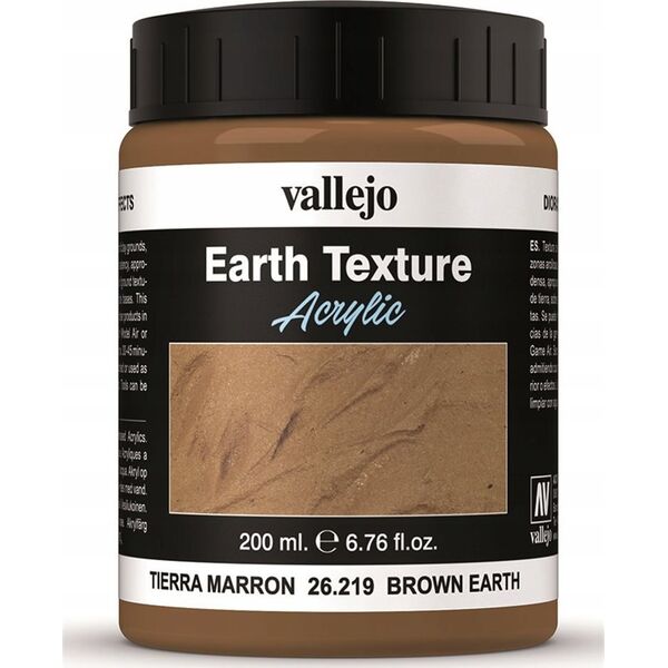 Vallejo Masa Earth Textures 200ml Brązowa ziemia