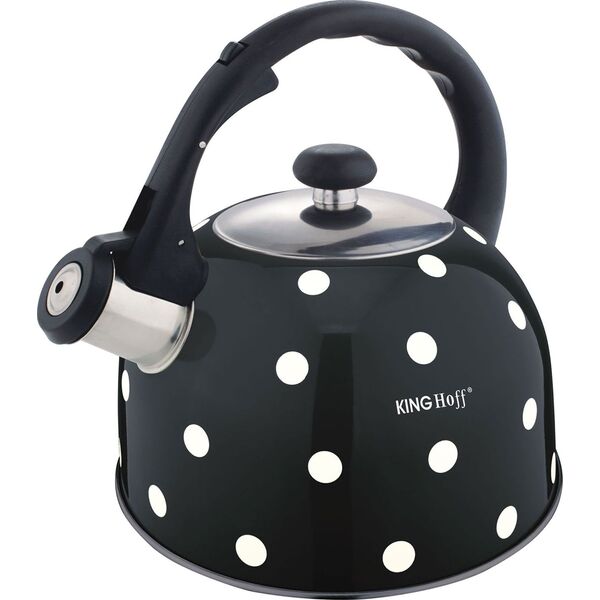 KingHoff CZAJNIK EMALIOWANY W GROSZKI KINGHOFF 2.6L [KH-1051]