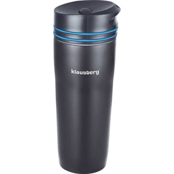 Klausberg Kubek termiczny KB-7149 czarny 380ml
