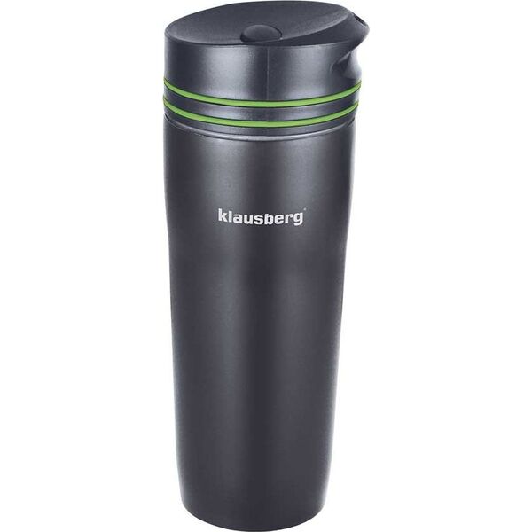 Klausberg Kubek termiczny KB-7149 czarny 380ml