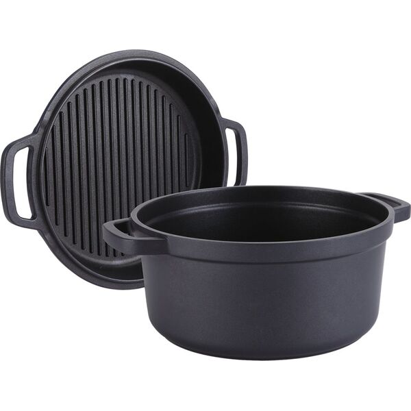 Maestro GARNEK Z PATELNIĄ GRILLOWĄ 4.5L 26cm MAESTRO MR-4126