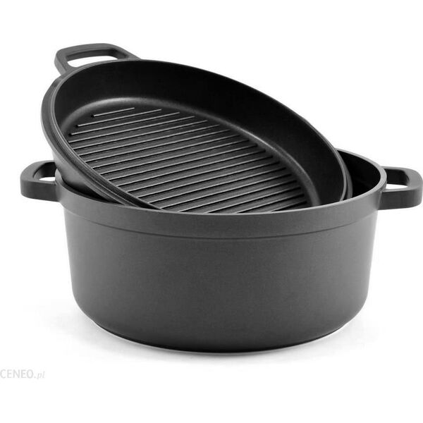 Maestro GARNEK Z PATELNIĄ GRILLOWĄ 4.5L 26cm MAESTRO MR-4126