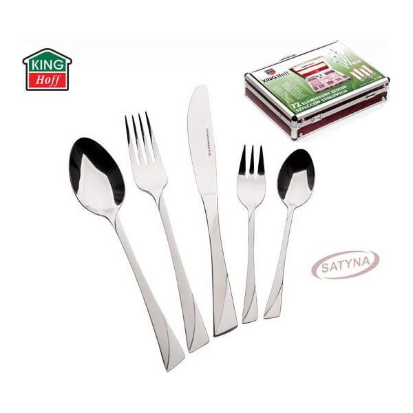 KingHoff SZTUĆCE KINGHOFF 72 ELE. SATYNA KH-3565