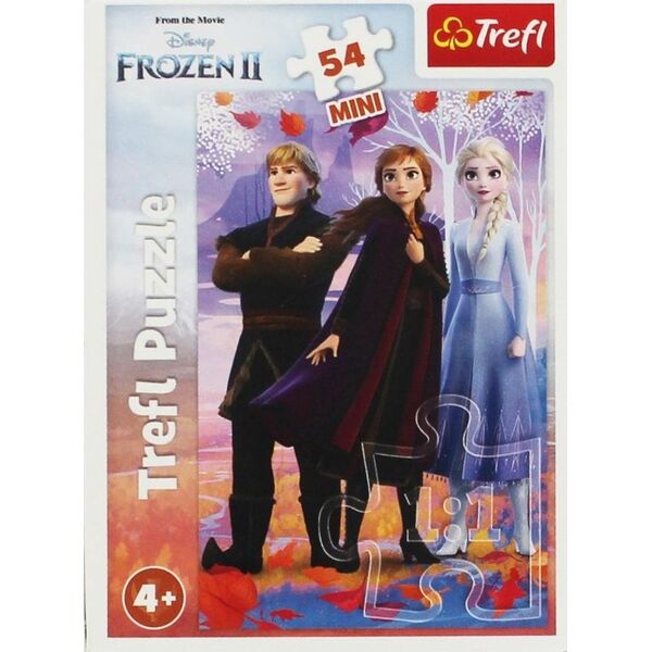 Trefl Puzzle 54 mini W świecie Anny i Elsy 3