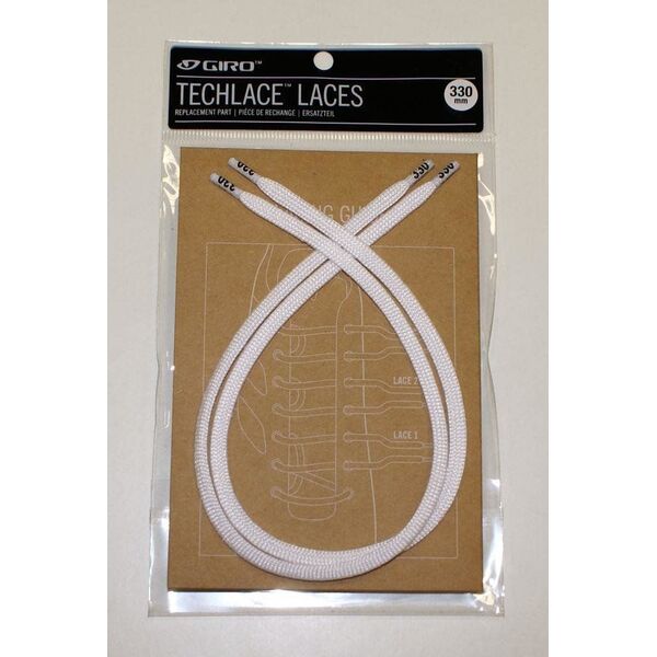 Giro Sznurówki GIRO TECHLACE LACES white 225mm