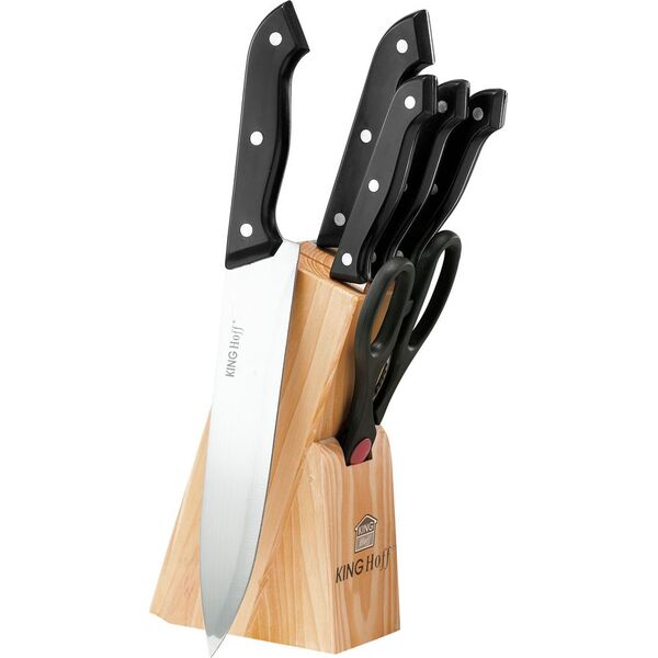 KingHoff ZESTAW NOŻY KUCHENNYCH 7 ELE. KINGHOFF KH-3441