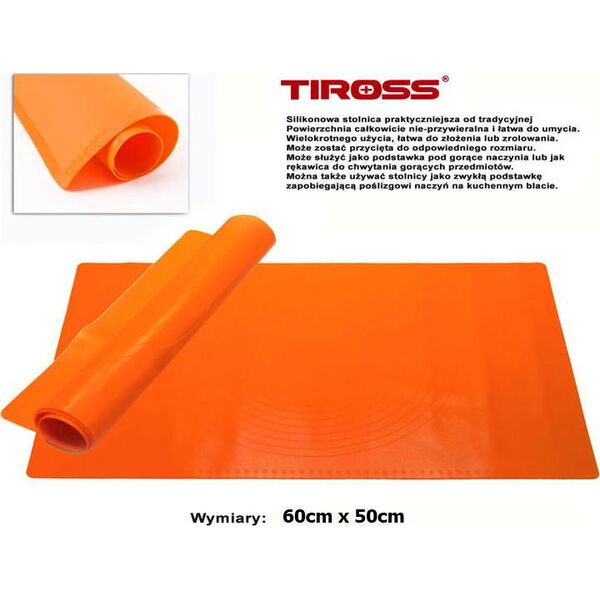 Tiross SILIKONOWA STOLNICA MATA 60 x 50cm TIROSS [TS-396-1]