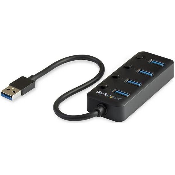 HUB USB StarTech 4x USB-A 3.2 Gen1 (HB30A4AIB)