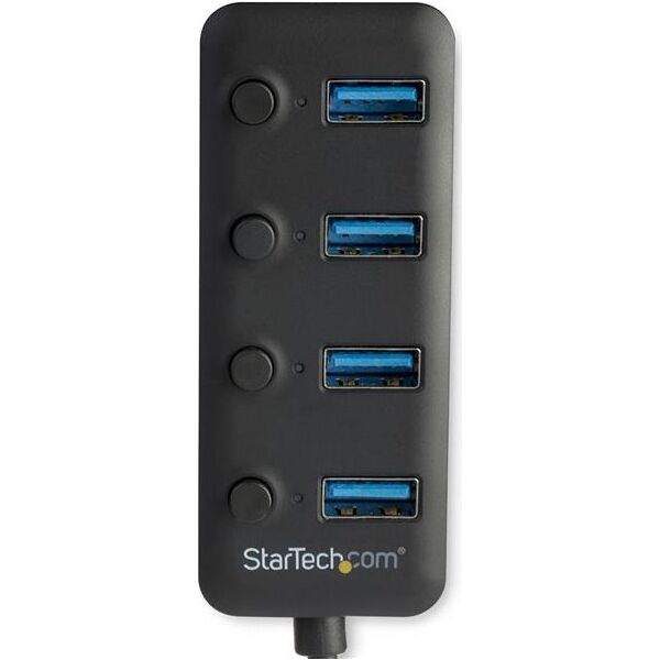 HUB USB StarTech 4x USB-A 3.2 Gen1 (HB30A4AIB)