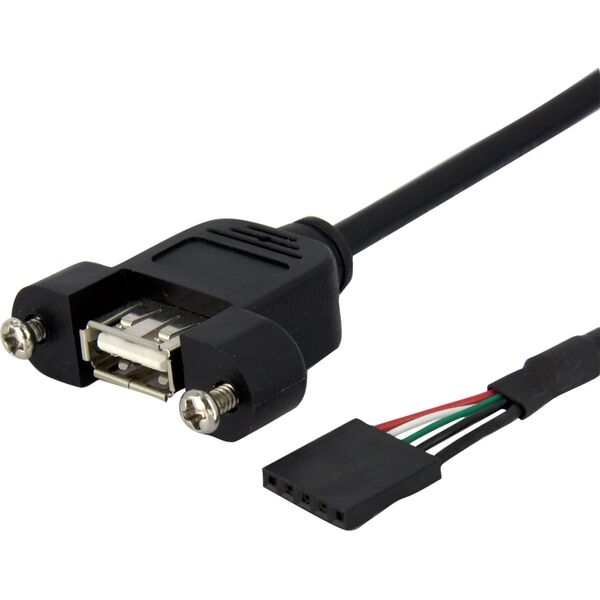 StarTech Port USB 2.0 - 5-pin USB 2.0 na płycie głównej (USBPNLAFHD1)