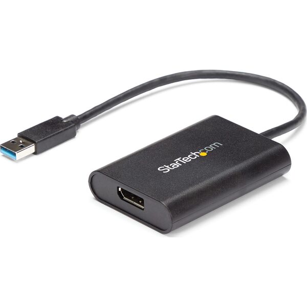 Adapter USB StarTech USB-C - DisplayPort Czarny  (USB32DPES2)