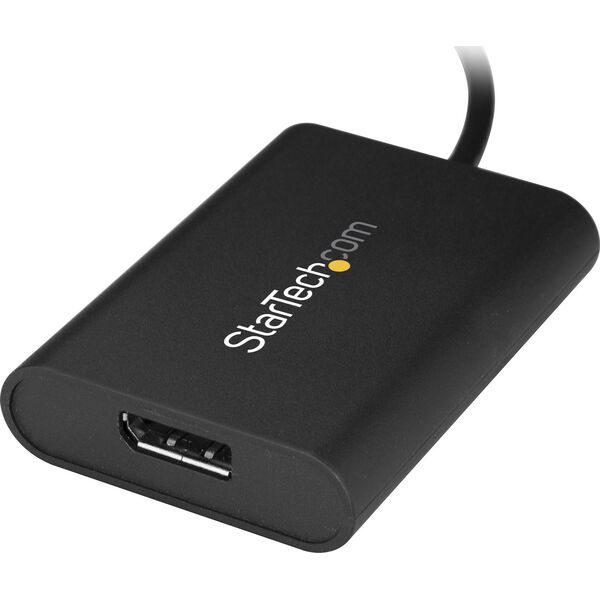 Adapter USB StarTech USB-C - DisplayPort Czarny  (USB32DPES2)