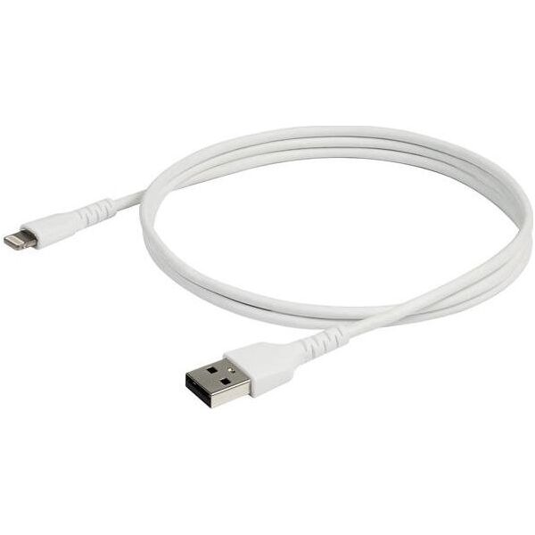 Kabel USB StarTech USB-A - Lightning 1 m Biały (RUSBLTMM1M)