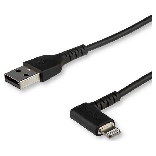 Kabel USB StarTech USB-A - Lightning 1 m Czarny (RUSBLTMM1MBR)