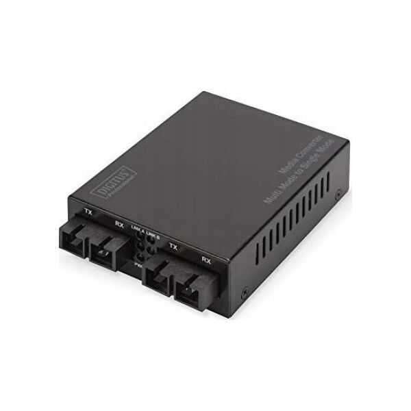 Digitus Assmann MULTI/SINGLEMODE MEDIACONVERTER/GIGABIT WAVEL: 850NM 1310NM 20KM